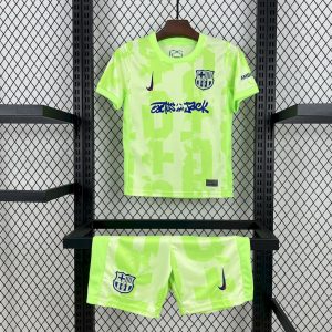 Kit infantil Barcelona Third Travis Scott Edition 2024/25
