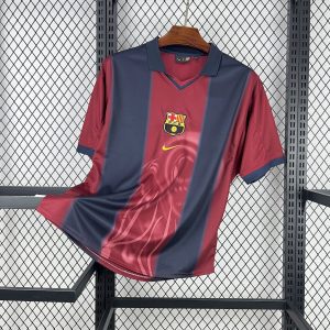 Camiseta AA Barcelona Home Retro Esqueleto 2000/01