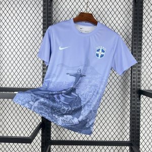 Camiseta morada clara de Brasil 2025/26