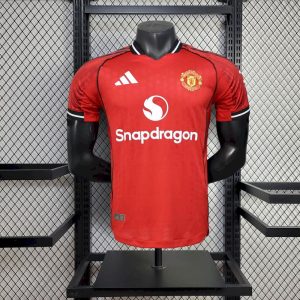 Camiseta de local del Manchester United, versión de jugador 2025/26