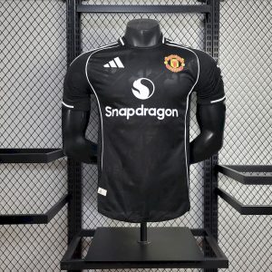 Camiseta negra de edición especial del Manchester United Edición de jugador 2025/26
