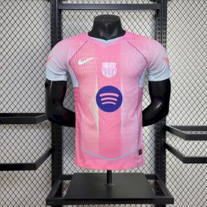 Camiseta rosa edición especial del Barcelona versión jugador 2025/26