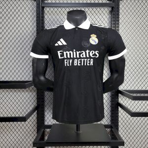 Camiseta Edición Especial Negra del Real Madrid Versión Jugador 2025/26