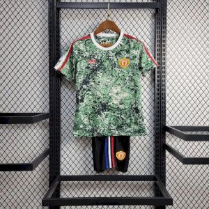 Kit infantil Manchester United Stone Roses Originals Icon Edition 2024/25