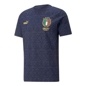 Camiseta Italia 2021 Figc Winner - Azul marino