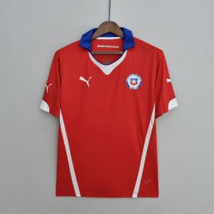 Camiseta retro local de Chile 2014