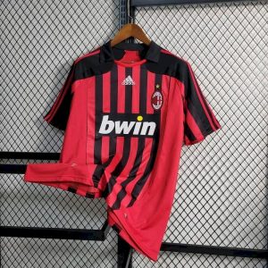 Camiseta retro local del AC Milan 2007/08