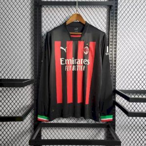 Camiseta de manga larga de local del AC Milan 2022/23