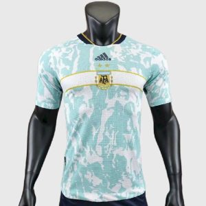 Camiseta prepartido de Argentina 2022 (versión jugador)