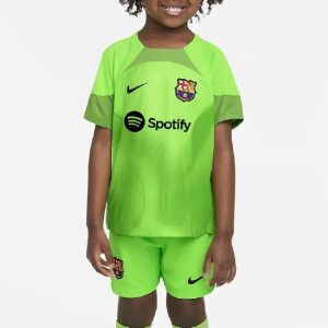 Kit de portero infantil del Barcelona 2022/23