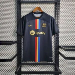 Camiseta clásica negra del Barcelona 2023-24