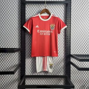 Equipación infantil local del Benfica 2022/23