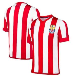 Camiseta juvenil Puma del 115.º aniversario de Chivas (réplica) - Rojo/blanco