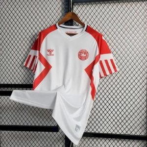 Camiseta de visitante de Dinamarca 2023/24