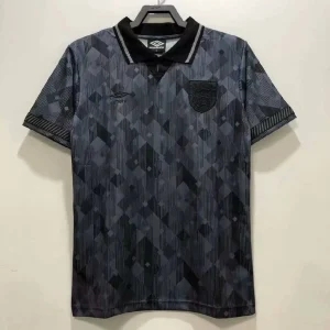 Camiseta retro negra de Inglaterra 1990