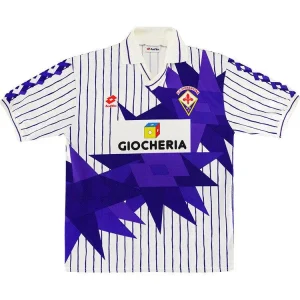 Camiseta retro de visitante de la Fiorentina 1991-92