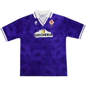 Camiseta retro local de la Fiorentina 1991-92