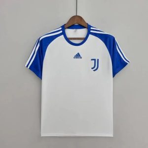 Camiseta de entrenamiento prepartido de la Juventus blanca 2022/23