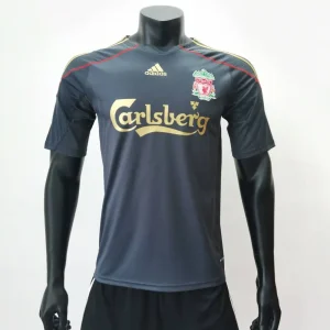 Camiseta retro de visitante del Liverpool 2009/10