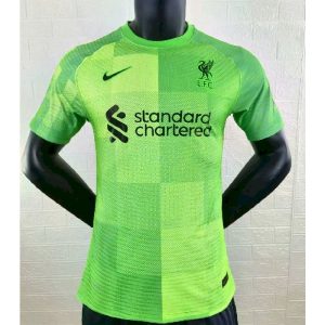 Camiseta de portero del Liverpool, versión jugador 2021/22