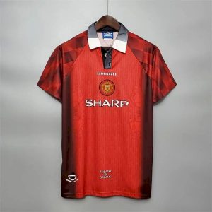 Camiseta retro local del Manchester United de 1996