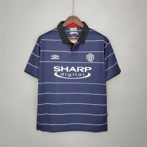 Camiseta retro de visitante del Manchester United 1999/00