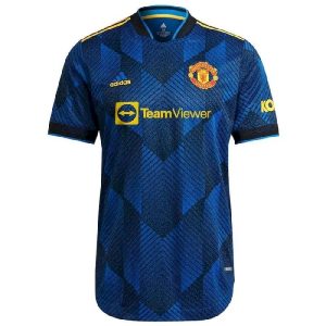 Camiseta auténtica de tercera equipación del Manchester United, versión de jugador 2021/22