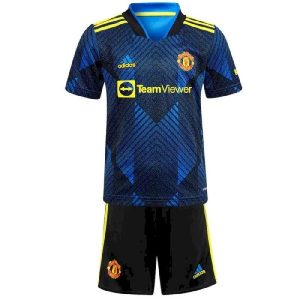 Tercera equipación infantil del Manchester United 2021/22
