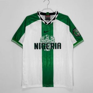 Camiseta retro de visitante de Nigeria 1996/98