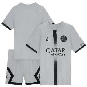 Kit de visitante para niños del Paris Saint-Germain 2022/23