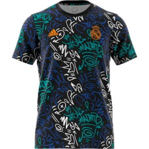Camiseta prepartido del Real Madrid, versión jugador 2022/23