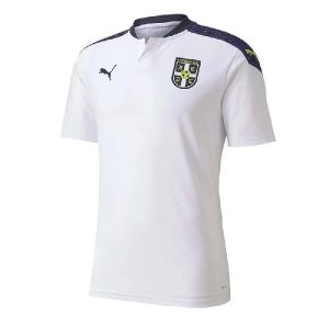 Camiseta boutique de visitante de Serbia 2021