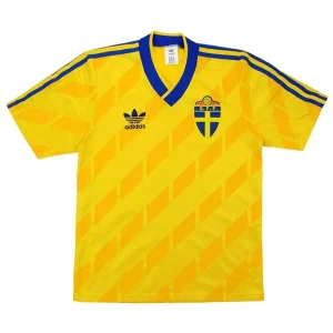 Camiseta retro local de Suecia 91 1988/19