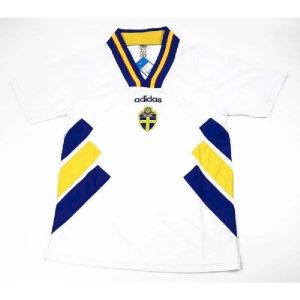 Camiseta retro de visitante de Suecia 1994-96