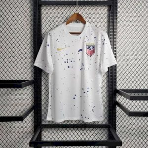 Camiseta blanca de EE. UU. 2023/24