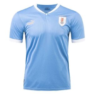 Camiseta local de Uruguay para el Mundial 2022