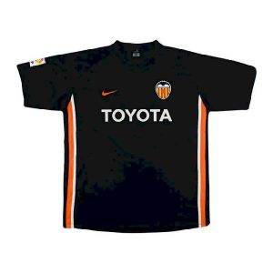 Camiseta retro de visitante del Valencia CF 2006/07