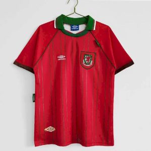 Camiseta retro de local de Gales 1994/96