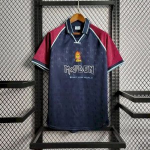 Camiseta retro local del West Ham United de 1999