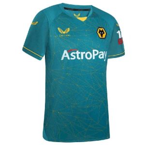 Camiseta de visitante de los Wolves 2022/23