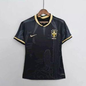 Camiseta especial de Brasil 2022 para mujer