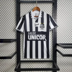Camiseta retro de visitante del Santos 1996/97