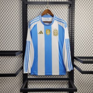 Camiseta de manga larga local de Argentina 2024/25
