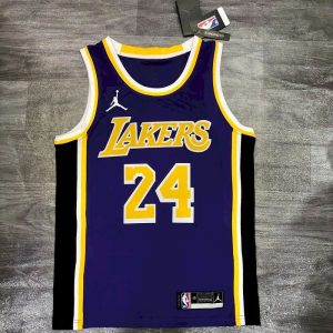 Camiseta Swingman morada de Kobe Bryant para hombre - Edición Statement 2020-21